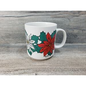 Vitromaster Christmas Holiday Stoneware Coffee Cup